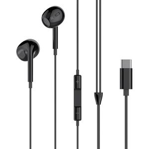 XO wired earphones EP74 USB-C black