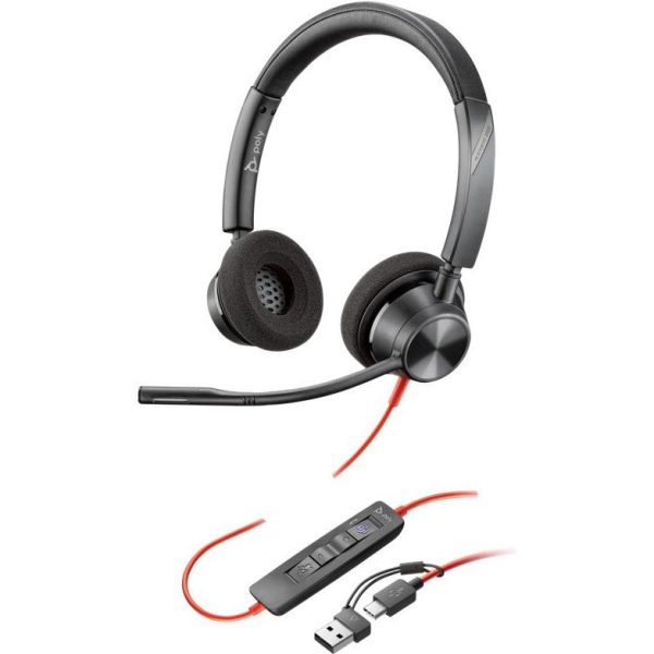 HP Poly BW 3320 Stereo USB-C HS +USB-C/A, 8X219AA