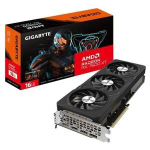 GIGABYTE Video Card AMD Radeon RX 7600 XT GAMING OC 16G, GDDR6 16GB/128bit, PCI-E 4.0 x16, 2xHDMI, 2xDP, 2x8pin, 600W PSU, Retail, GV-R76XTGAMING OC-16GD