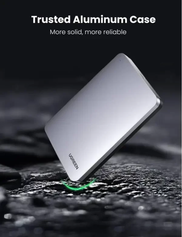 UGREEN vanjsko kućište, 2.5" HDD/SSD, SATA, USB-C 3.1 - Slika 6