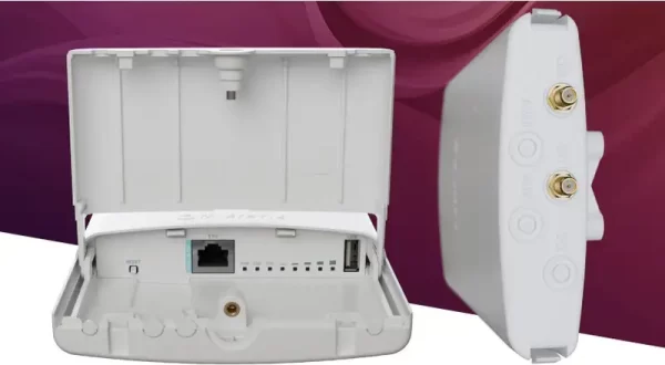 Mikrotik NetBox 5 ax AP/CPE/Point-to-point, 5GHz wireless, POE-IN, USB port, GIGABIT Ethernet, 256 mb RAM, 128 Mb pohrane, POE IN 18-28V, 15W, +Passive POE - Slika 2