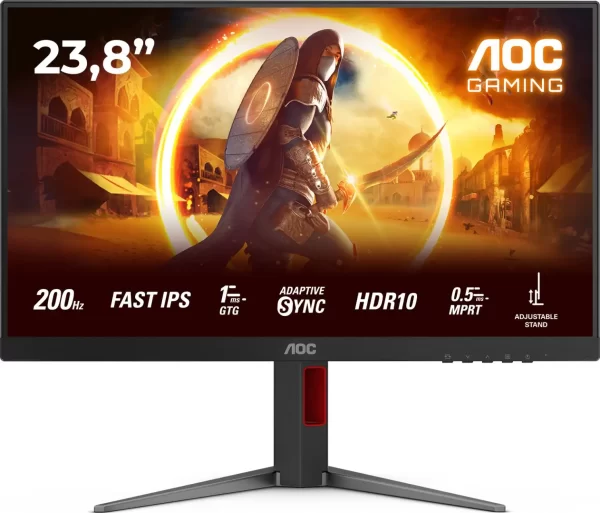 AOC 24G4HA 24", DP, 2xHDMI, HAS, 200Hz, zvuč.