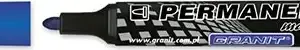 Marker permanentni 3-4mm OV plavi GRANIT M860