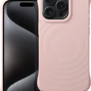 Maskica Silicone Zephyr MagSafe IPHONE 16 PLUS pink