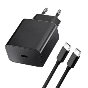 Punjač BLUE STAR Tip C + kabel C--C PD QC4.0 3A 20W TFB-TC-20WPD black