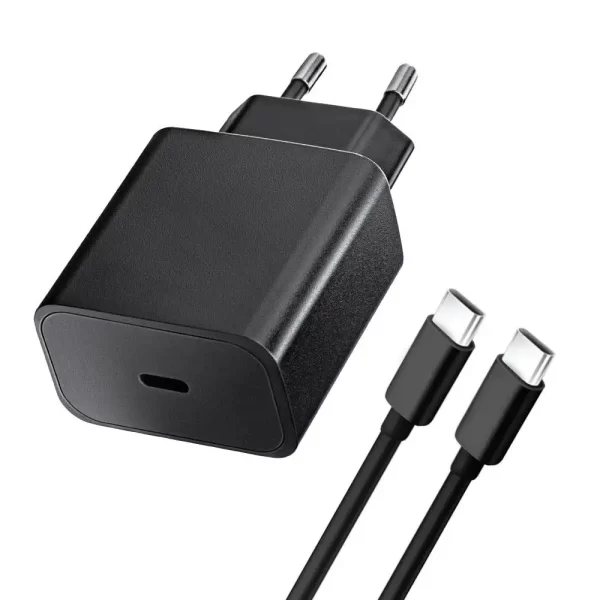 Punjač BLUE STAR Tip C + kabel C--C PD QC4.0 3A 20W TFB-TC-20WPD black