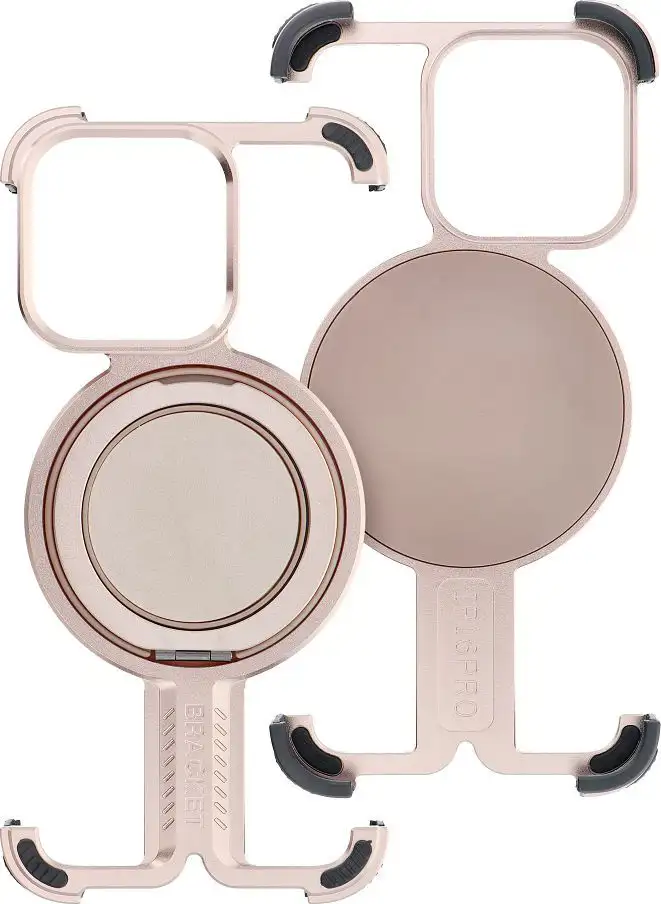 Maskica TITANIUM Bracket MagSafe IPHONE 16 desert gold - Slika 2