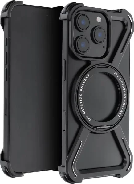 Maskica TITANIUM Escort MagSafe IPHONE 16 PLUS black