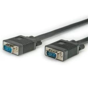STANDARD VGA kabel, HD15 M/M, 6.0m, crni