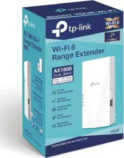 TP Link AX1800 Wi-Fi 6 Range Extender, 2.4GHz and 5GHz, 1 Gigabit Ethernet Port, 574 Mbps at 2.4GHz, 1201 Mbps at 5GHz, WPS Button, Reset Button, 2 Internal Antennas, RE600X - Slika 6