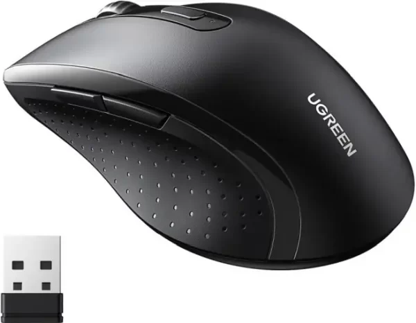 UGREEN bežični miš, 1600 DPI, USB, crni - Slika 4