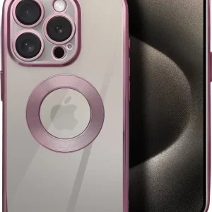 Maskica GLAM IPHONE 16 rose pink