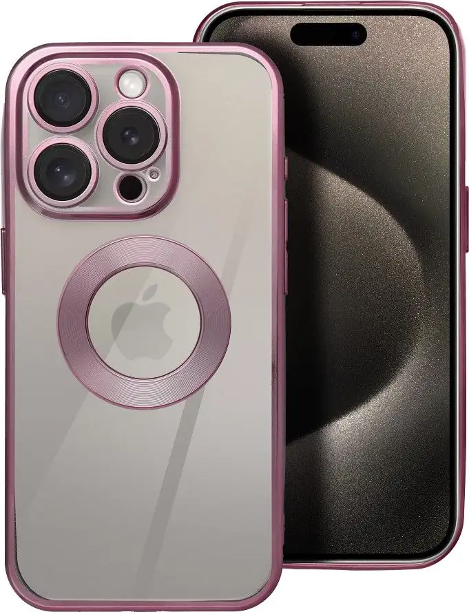 Maskica GLAM IPHONE 16 rose pink