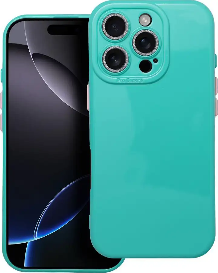 Maskica PASTEL SHINE IPHONE 16 Plus green