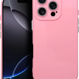 Maskica PASTEL SHINE IPHONE 16 Plus pink