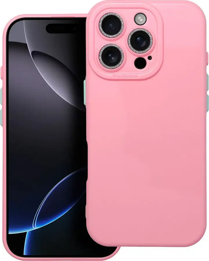 Maskica PASTEL SHINE IPHONE 16 Plus pink