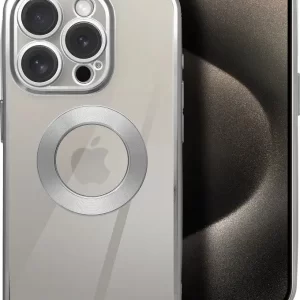 Maskica GLAM IPHONE 16 Pro Max silver