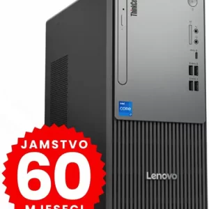 Lenovo ThinkCentre NEO 50t Gen 5, Intel Core i5-14400, 16GB DDR5, 1TB SSD, UHD 730, DVDRW, VGA/HDMI/DP, tipk/miš, Win 11 Pro + 5Y (12UD004MCR)