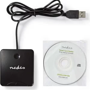 NEDIS USB čitač Smart kartica ID-1, USB2.0