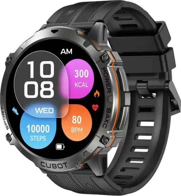 CUBOT SMARTWATCH X3 CRNI AMOLED ZASLON