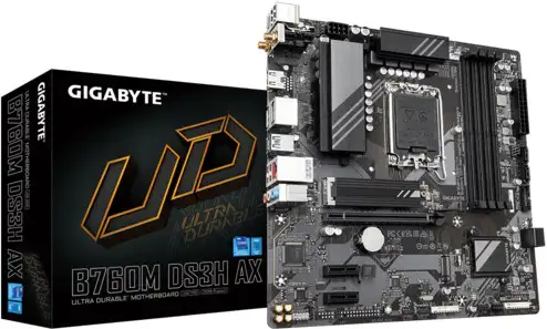 Gigabyte B760M DS3H AX, DDR5, s1700, mATX