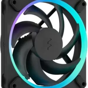 Fractal Momentum 12 RGB, ventilator, crni