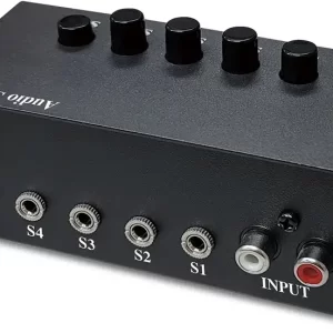 Genius Stereo Switching Box, 5-port Audio