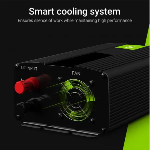 Green Cell strujni inverter 12V na 230V, 500W/1000W (INV03DE) - Slika 4