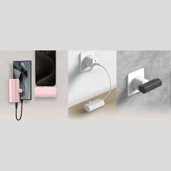 Silicon Power punjač Powerbank QD50, 5000mAh, 20W, integrated Type C connector+Type C port, QC3.0+PD, crni - Slika 9