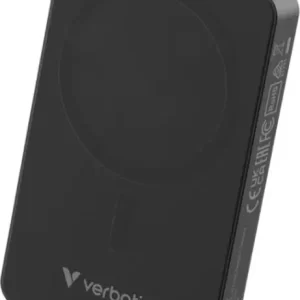 Verbatim Charge 'n' Go Essentials 10000mAh Powerbank Magnetic Wireless 15/20W, crni