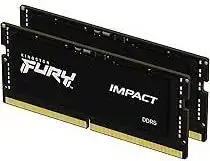 MEM SOD DDR5 32GB (2x16) 5600MHz KIN FURY Impact PnP KF556S40IBK2-32