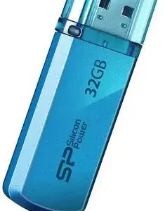 SP USB 2.0 FLASH DRIVE HELIOS 101 32GB BLUE