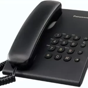 Telefon žični Panasonic KX-TS 500B crni