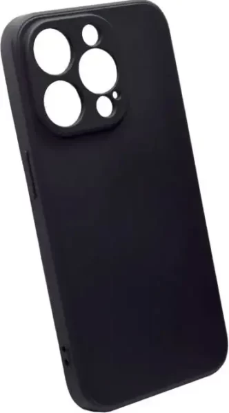 MASKICA +CLASS SILICONE EDGE ZA APPLE IPHONE 15 PRO CRNA