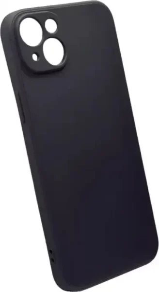 MASKICA +CLASS SILICONE EDGE ZA APPLE IPHONE 15 CRNA