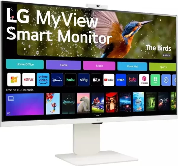 LG 32SR85U, 32" Smart monitor, 2xHDMI, zvuč. 4K, 32SR85U-W.AEU