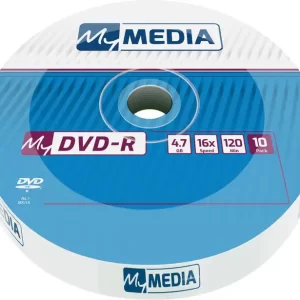 DVD-R MyMedia 4.7GB 16× Matt Silver, Wrap pakiranje 10 kom.