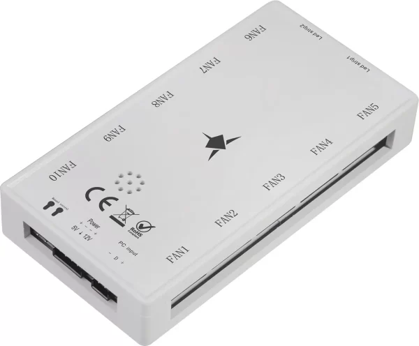 White Shark FAN GCF-S028-005 NEBULA-2 BIJELI ARGB KIT - Slika 4