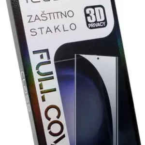 ZAŠTITNO STAKLO ZASLONA PRIVACY ZA APPLE IPHONE 15 PRO CRNO