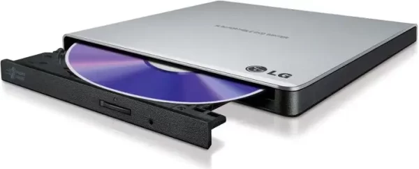 LG DVD±RW DL 8x Slim USB 2.0 srebrna, GP57ES40