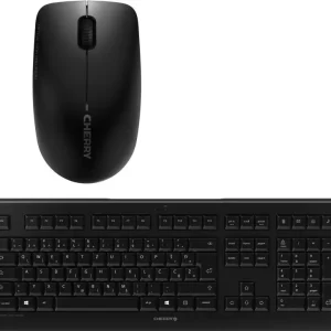 Cherry DW 3000 bežična tipkovnica + miš, crna