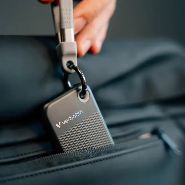 Verbatim Pocket 1TB SSD vanjski disk, USB 3.2 Gen2, Black/Grey - Slika 4