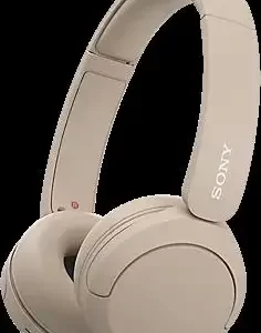 Sony WH-CH520, bežične slušalice, bež, Bluetooth, WHCH520C.CE7