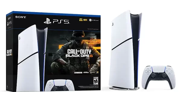PlayStation 5 Slim Digital Edition D chassis + Call of Duty: Black Ops 6 VCH
