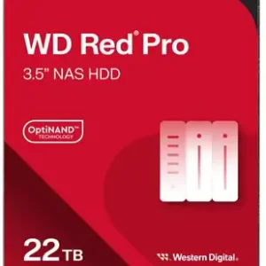 WD Red Pro NAS 22TB SATA 6Gb/s 3.5inch