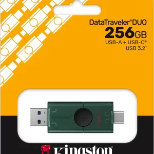 KINGSTON 256GB USB-A + USB-C 3.2 Gen 1, DTDEG2/256GB