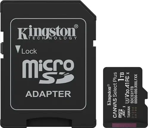 KINGSTON 1TB microSDXC Canvas Select, SDCS3/1TB