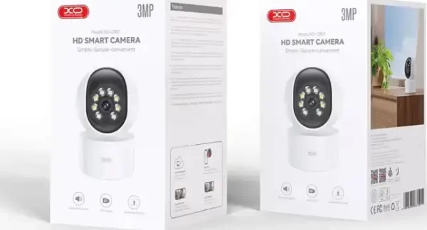 WI-FI KAMERA XO 300W PIXEL SMART TREASURE CR01 BIJELA - Slika 2