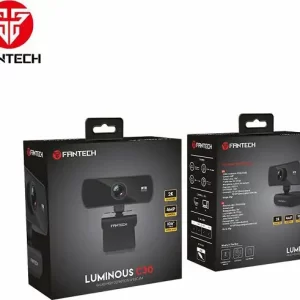 WEB KAMERA FANTECH QUAD HD 1440P 2K USB 2.0 LUMINUS C30 CRNA