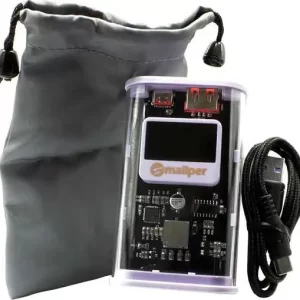 PRENOSIVA BATERIJA TIP C 10000mAh 22,5W YM10 LJUBIČASTA